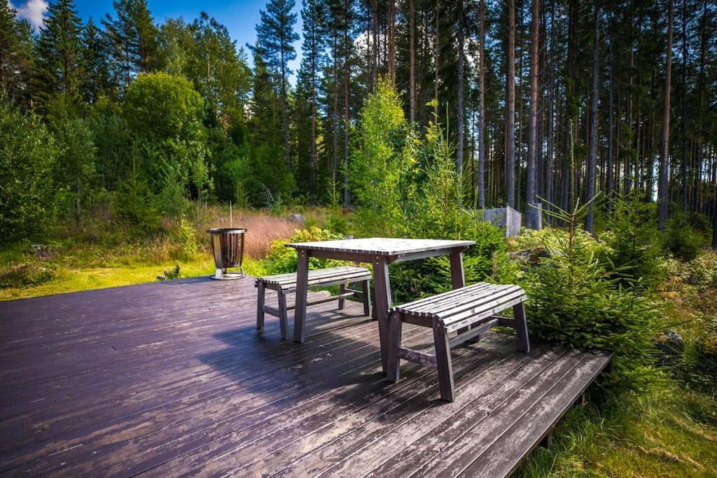 Willa Langroesta; Ruime Blokhut Grenzend Aan Bos Hagfors Zewnętrze zdjęcie